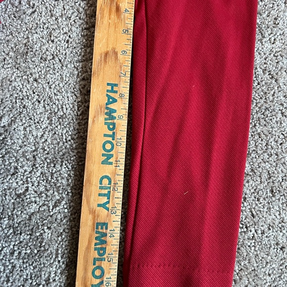 Cabi Spencer Jacket Collared Button Snap Front Knit Moulin Rouge Red Size Large - Picture 11 of 11